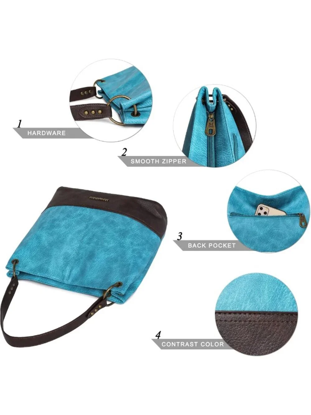 Stylish Slouchy Hobo Tote Bag for Women | Versatile Shoulder Handbag